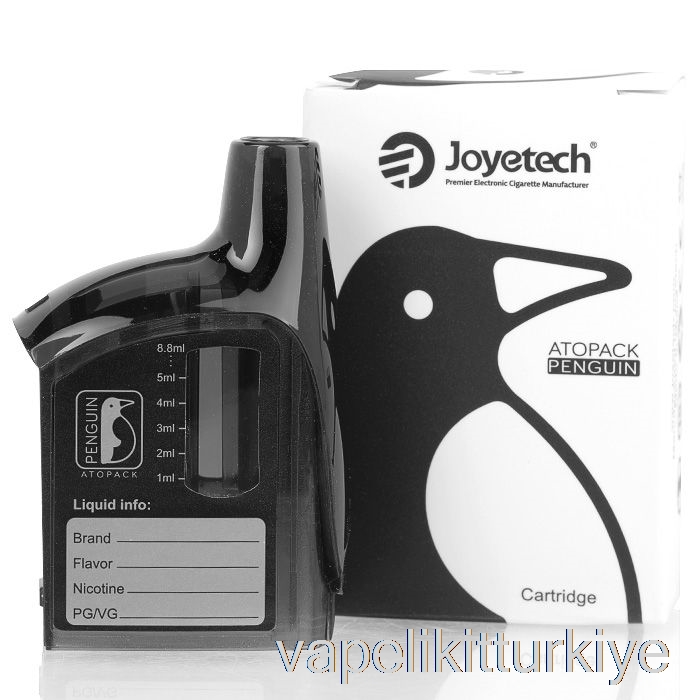 Vape Türkiye Joyetech Atopack Penguen Yedek Pod Kartuş Siyah - 8.8ml Kartuş